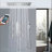 Trieste LED Thermostatic Phone Controlled Shower System-71198832