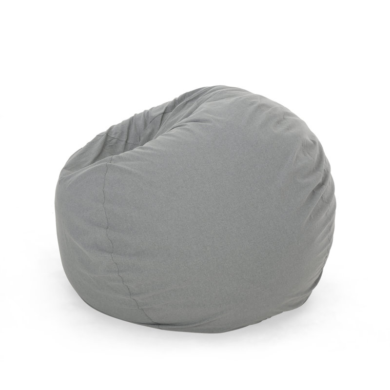 Polyester Classic Bean Bag, Charcoal