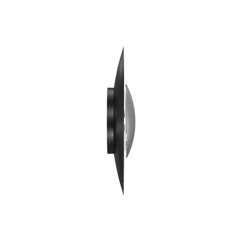 Blaze 1 - Light LED Flush Mounted Sconce, Silver Leaf, 12" H x 12" W x 3.25" D