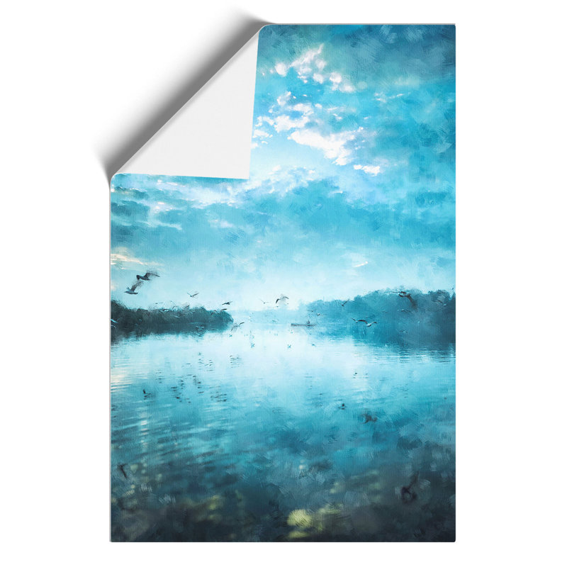 Birds In Flight - No Frame Painting, 59cm H x 42cm W x 0.1cm D