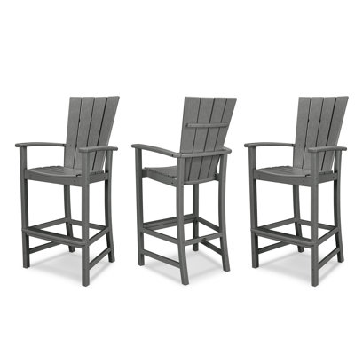 POLYWOOD® Quattro Patio Bar Stool