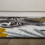 Tapis noir / jaune / gris Elma-381265899