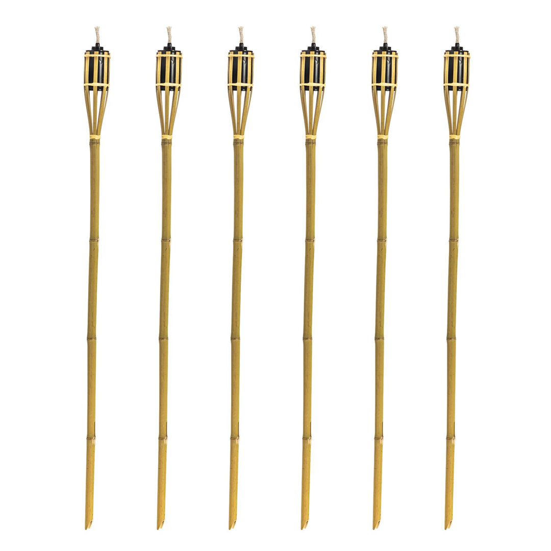 Harbour Housewares Bamboo Garden Torches