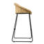 Ensemble de 2 tabourets de bar Landrine Water Hyacinth