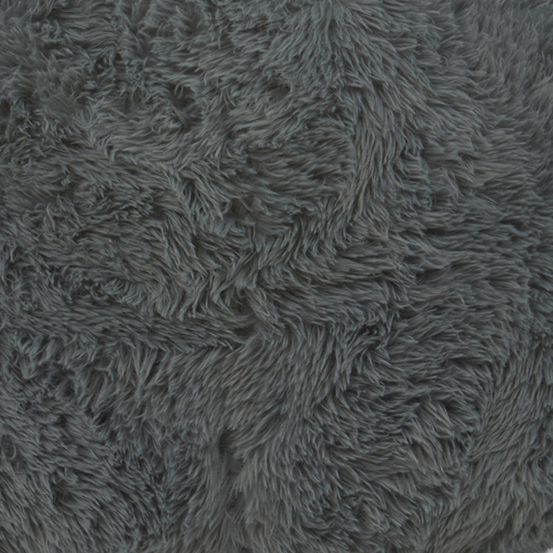 Bilbao Faux Fur Bean Bag Armchair, Gray Faux Fur