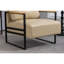 Élégante chaise d'appoint en cuir - pour la chambre à coucher, le salon, le fauteuil confortable et la durabilité et le style exceptionnels