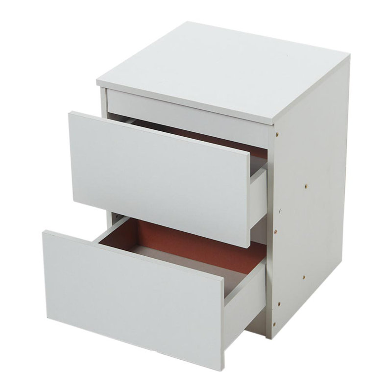 32cm W Solid Wood Bedside Table