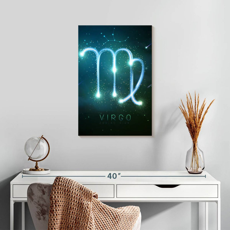 Adella Virgo Sign, 24" H x 16" W
