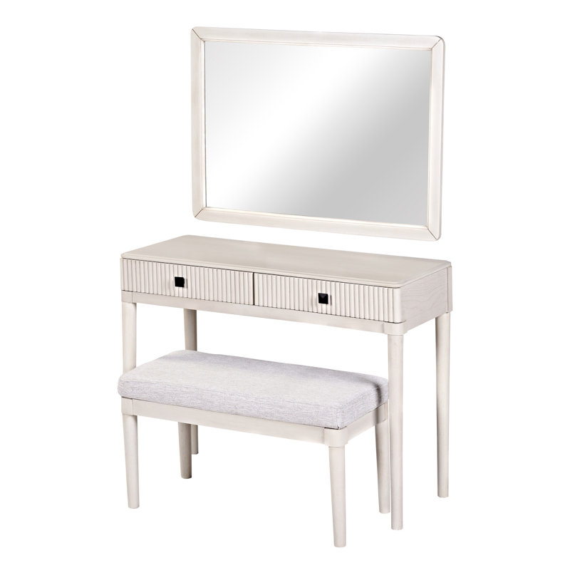 Modern Vanity Desk With Mirror