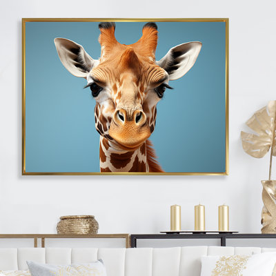 " Blue Giraffe Savannah Sentinel "