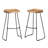 Racette Counter Stool with Metal Frame-1551700179-1551700178
