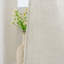 Linen Blend Semi Sheer Grommet / Eyelet Curtain Panel Pair-1495260165-1497042904