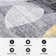 Rambo Contemporary Distressed Circle Area Rug