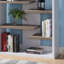 Vitrine flottante moderne avec 8 tablettes