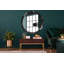 Huldar Glass Flat Wall Mirror