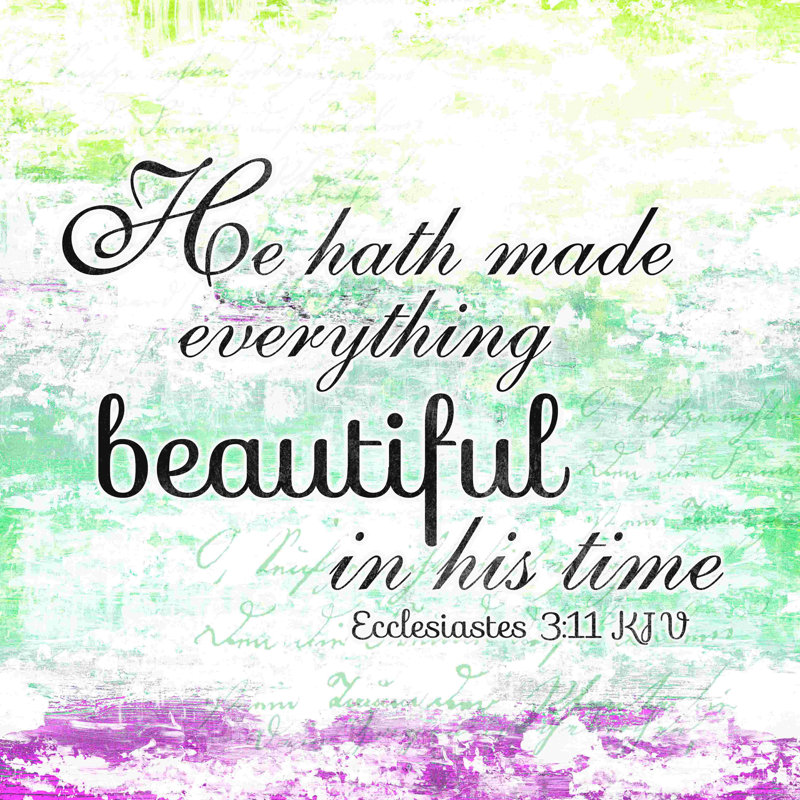 " He Hath Made ", 36" H x 36" W  