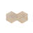 Hexagon FS Textured Finished 3D Fluted Marble For Wall, 1 Box 12 PCS-112642943