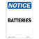 SignMission Osha Notice Batteries Sign | Wayfair