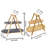 Koley Bamboo 2 Tiered Serving Tray-1165384838