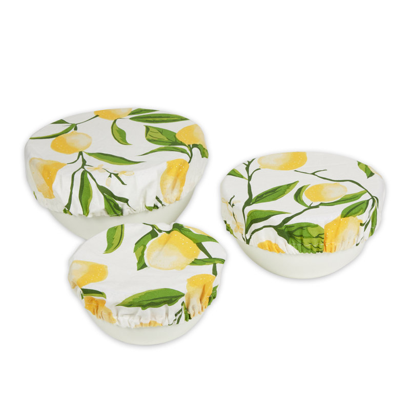 Ensemble de couvre-plat 3 pièces Lemon Bliss