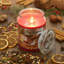 Winter Spice Scented Jar Candle with Glass Holder