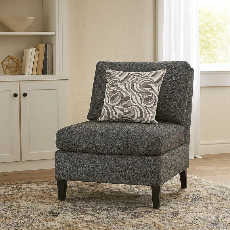 Fauteuil de chambre 26 po en chenille
