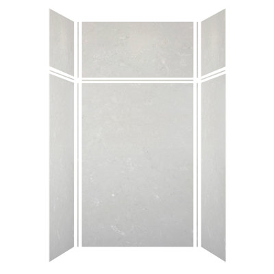 Ensemble de mur de douche résistant aux taches