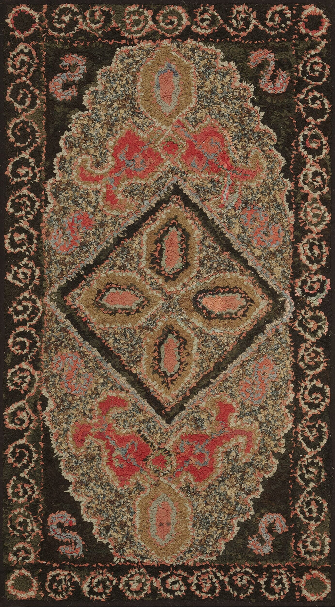 The New England Collection Antique American Hooked 1930s Rug | Perigold