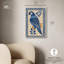 "Azulejo I", reproduction d'art sur toile par Art Remedy, cadre argenté, 16 x 24-451403876-451403874