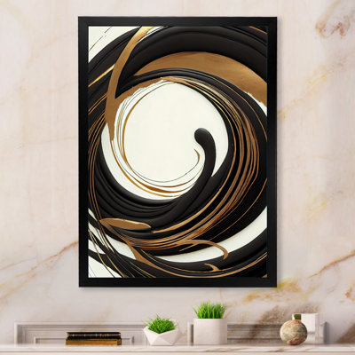 " Gold Glamour Circle V "