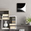 Art mural en verre acrylique 12 po x 12 po «Black and White Pools 2» par Piper Rhue-371994849