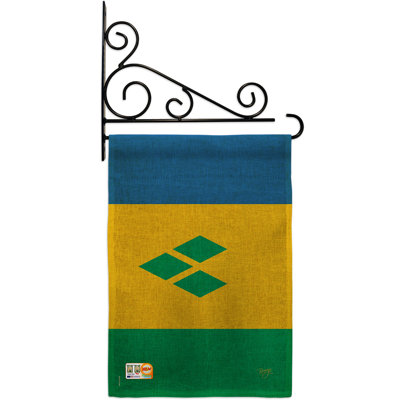 Double Sided 18.5'' H x 13'' W Burlap Garden Flag