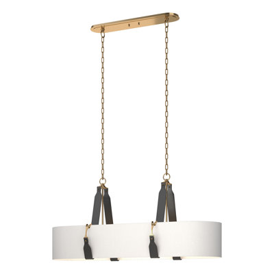 Saratoga 4 - Light Kitchen Island Linear Pendant