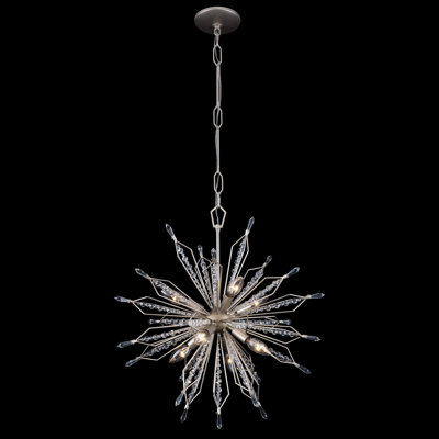 Luminaire suspendu orbitale - P 22 po x l 22 po x H 23 po - poussière d'or