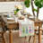 Buffalo Plaid Bunny Rabbit Happy Easter Table Runner, Kitchen Dining Table Decoration For Home Party Decor-863581475