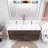 59'' Double Bathroom Vanity with Top-644986031