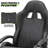 Upholstered Reclining Swivel Chair with Adjustable Angle and Footrest-944131741