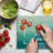 Ambesonne YOLO Cutting Board Large Size Typographic Message Design Multicolor