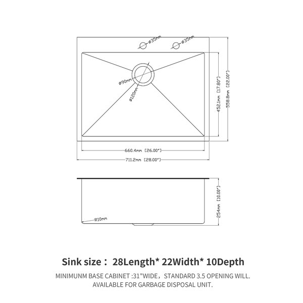 Product Dimensions