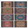 Jugnie Aztec Rugs For Living Room, Washable Rugs For Bedroom, Non-Slip Area Rug (Light Brown)