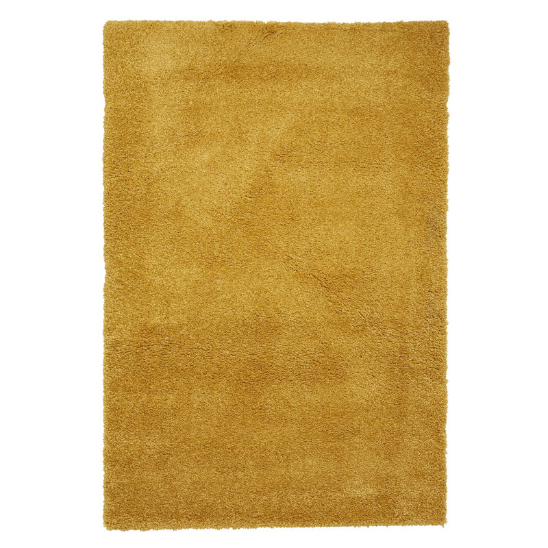 Gladding area rug Machine Woven Rectangle Yellow, Rectangle 160 x 220cm