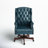Swain 46.5'' H Traditional  Faux Leather Executive Chair with Solid Wood Base and Tufted Back-8319877
