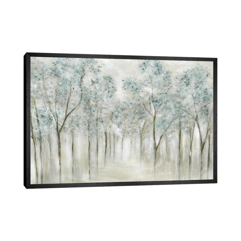 Neutral Spring - Print on Canvas, Black Framed, 101.6 cm H x 66.04 cm W