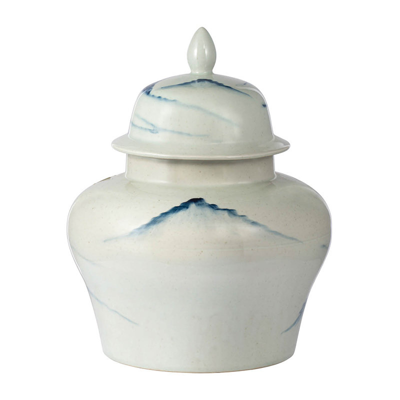 Beaconsfield Ceramic Ginger Jar, 17" H x 14" W 14" D
