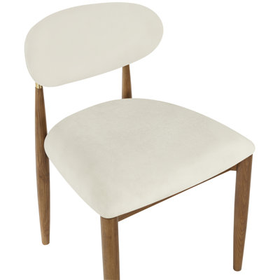 Eligah Performance Fabric Upholstered Dining Side Chair