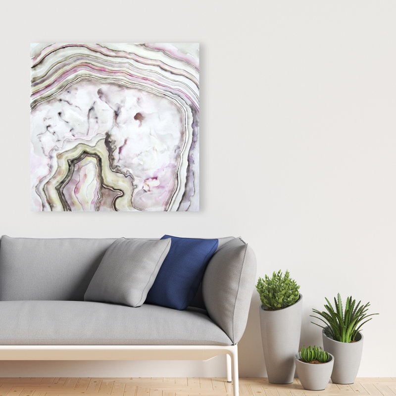 Agate Kitchen Minerals Canvas | Unique Home Decor Accent