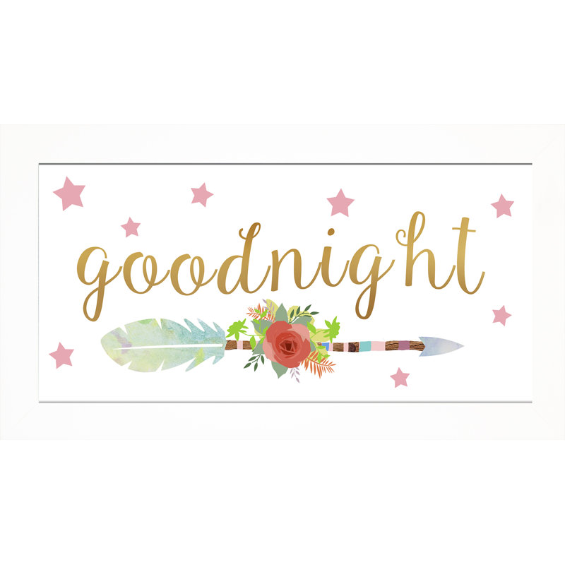 Art encadré goodnight Clarkson, H 16 po x l 36 po