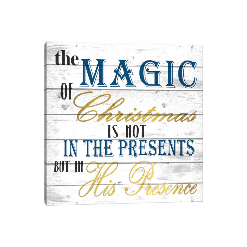 The Magic Of Christmas by Kimberly Allen - Wrapped Canvas Gallery-Wrapped Canvas Giclée, 66.04cm H x 66.04cm W