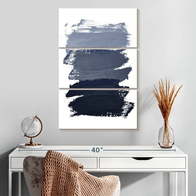 Avery Blue Paint, 32" H x 20" W