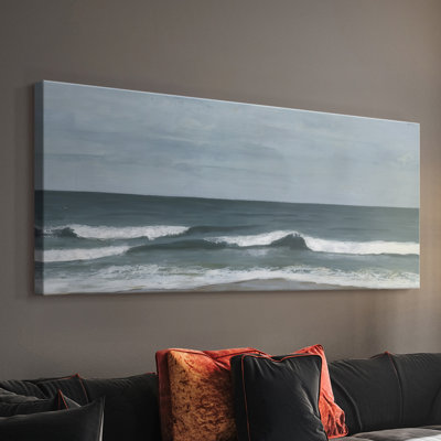 Northeast Shoreline II- Gallery Wrapped Canvas -Ready to Hang